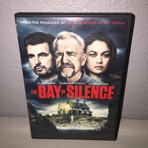 Dvd Used The Bay Of Silence Movie Vertical Claes Bang Olga Kurylenko Brian Cox